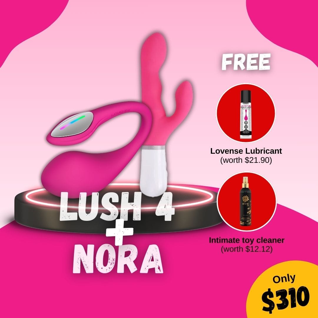 Lovense Sync Bundle: Lush 4 & Nora CherryAffairs