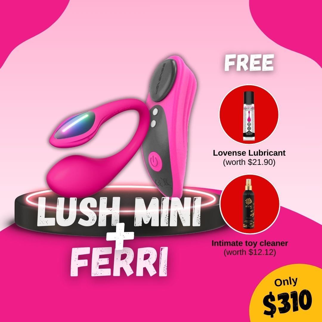 Lovense Sync Bundle: Lush Mini & Ferri CherryAffairs