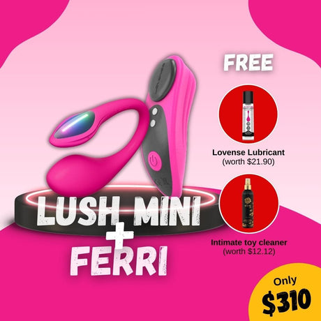 Lovense Sync Bundle: Lush Mini & Ferri CherryAffairs