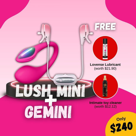 Lovense Sync Bundle: Lush Mini & Gemini CherryAffairs