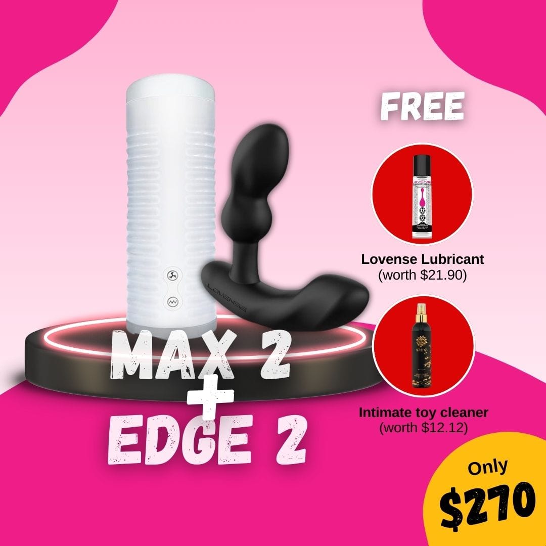 Lovense Sync Bundle: Max 2 & Edge 2 CherryAffairs
