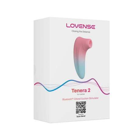 Lovense - Tenera 2 App-Controlled Clitoral Air Stimulator (Pink/Blue) LOS1055 CherryAffairs