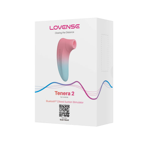 Lovense - Tenera 2 App-Controlled Clitoral Air Stimulator (Pink/Blue) LOS1055 CherryAffairs