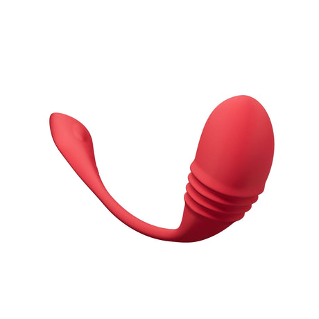 Lovense - Vulse App-Controlled Hands Free Thrusting Egg Vibrator (Red) LOS1047 CherryAffairs