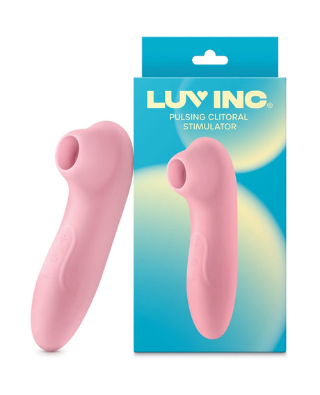 Luv Inc. - Pulsing Suction Clitoral Stimulator (Pink) LVI1001 CherryAffairs