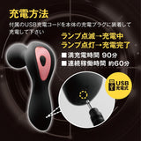 Magic Eyes - Targeted Denma Mini Wand Massager (Black) MG1142 CherryAffairs