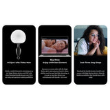 Magic Motion - Bunny App Controlled Vibrating Bunny Tail Anal Plug (Black) MGM1027 CherryAffairs