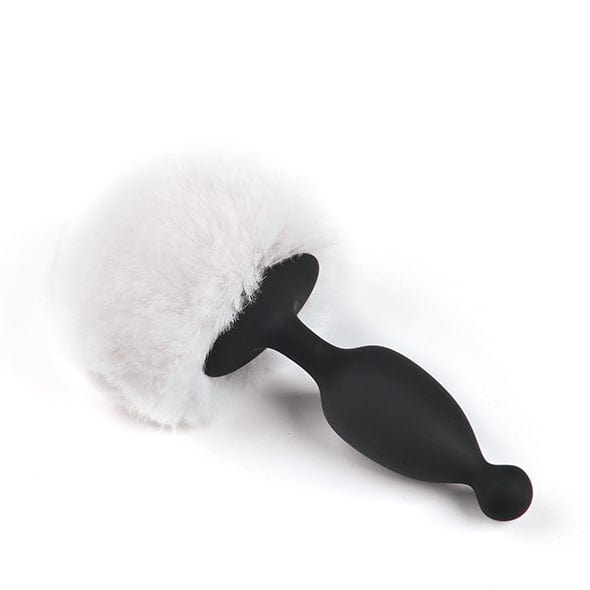 Magic Motion - Bunny App Controlled Vibrating Bunny Tail Anal Plug (Black) MGM1027 CherryAffairs