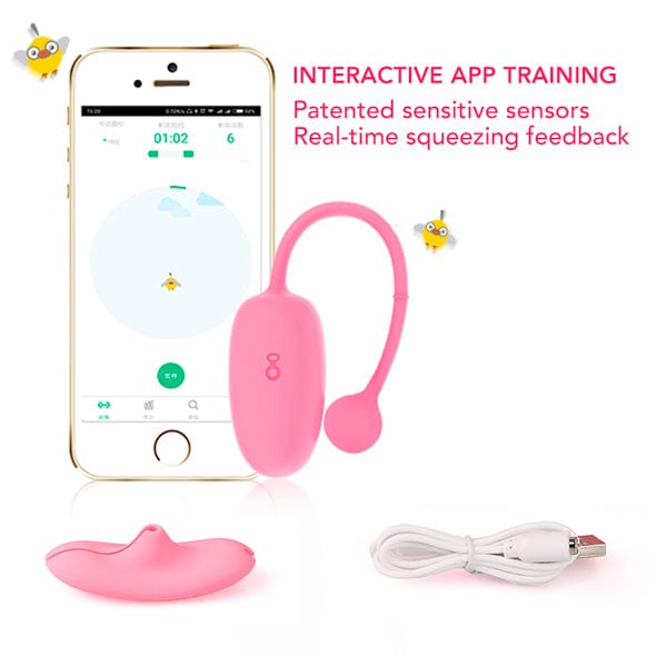 Magic Motion - Kegel Coach App-Controlled Smart Exerciser (Pink) MGM1026 CherryAffairs