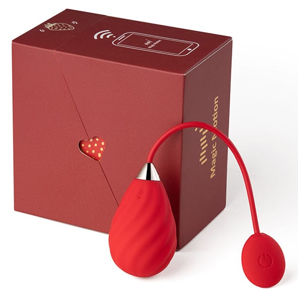 Magic Motion - Magic Sundae App Controlled Love Egg Vibrator (Red) MGM1025 CherryAffairs