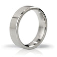 Mystim - His Ringness The Duke Polished Stainless Steel Cock Ring - CherryAffairs.sg