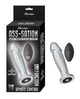 Nasstoys - Ass-sation Remote-Control Vibrating Metal Anal Plug (Silver) NST1027 CherryAffairs
