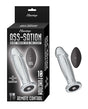 Nasstoys - Ass-sation Remote-Control Vibrating Metal Anal Plug (Silver) NST1027 CherryAffairs