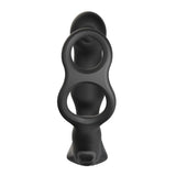 Nexus - Simul8 Orbit Edition Dual Prostate and Perineum Cock and Ball Toy (Black) NE1083 CherryAffairs