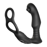 Nexus - Simul8 Orbit Edition Dual Prostate and Perineum Cock and Ball Toy (Black) NE1083 CherryAffairs
