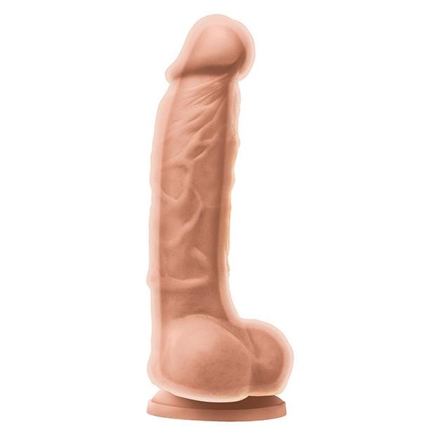 NS Novelties - Colours Dual Density Silicone Realistic Dildo with Balls NS1116 CherryAffairs