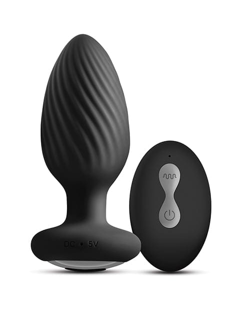 NS Novelties - Renegade Alpine 2.0 Remote-Control Gyrating Anal Plug (Black) NS1189 CherryAffairs