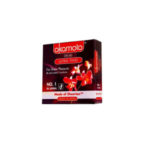 Okamoto - Orchid Ultra Thin Condoms - CherryAffairs.sg