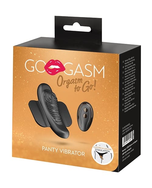 Orion - GoGasm Remote-Control Panty Vibrator (Black) ORI1001 CherryAffairs