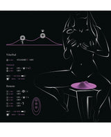 Orion - Vibepad 2 Warming & Licking Clitoral Stimulator (Purple) ORI1003 CherryAffairs