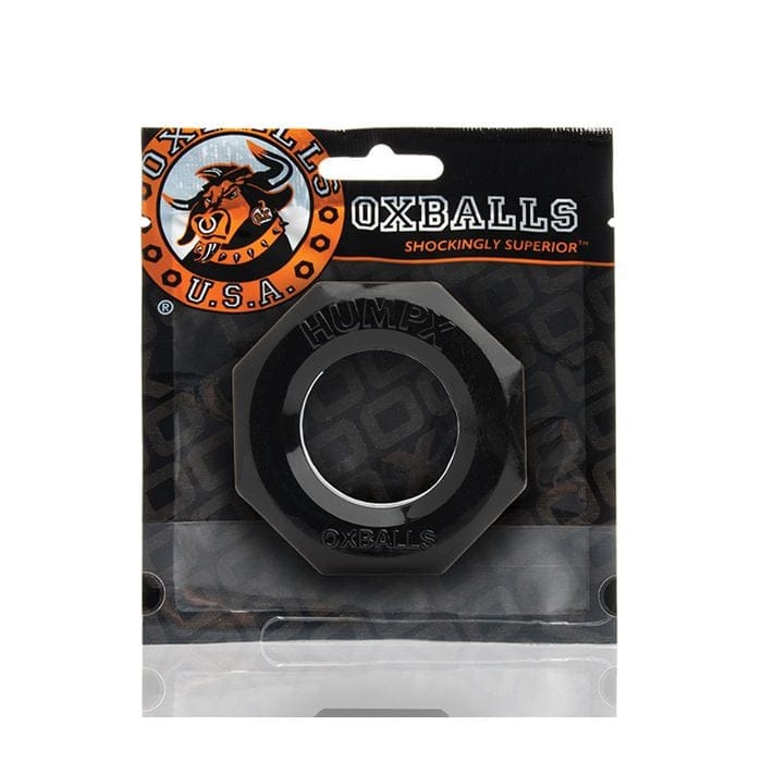 Oxballs - HUMP-X Flat-Inner Stretch Cock Ring (Black) OX1060 CherryAffairs
