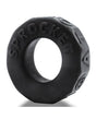 Oxballs - Sprocket Comfort No-Roll Cock Ring (Black) OX1071 CherryAffairs