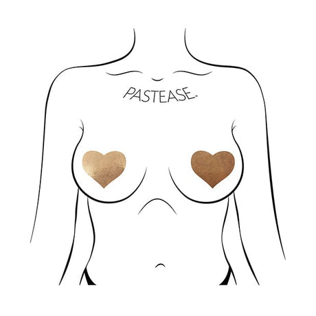 Pastease - Basic Liquid Heart Pasties Nipple Covers CherryAffairs