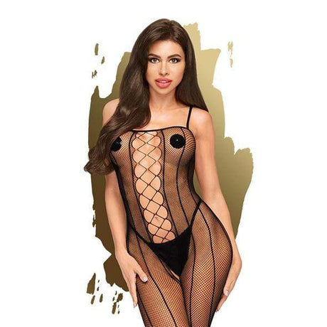 Penthouse - Drop Dead Tasty Criss Cross Crotchless Bodystocking Costume PH1101 CherryAffairs
