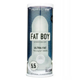 Perfect Fit - Fat Boy Original Ultra Fat 13.97 cm Penis Sleeve (Clear) PF1051 CherryAffairs