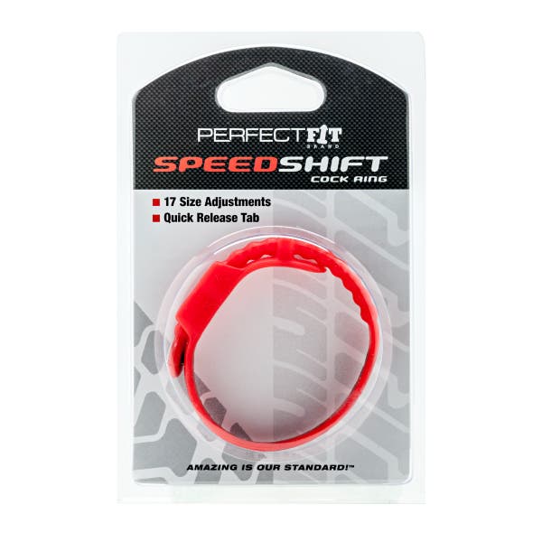 Perfect Fit - Speed Shift Adjustable Erection Cock Ring CherryAffairs