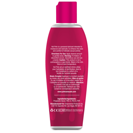 Pink - Hot Pink Gentle Warming Lubricant for Woman CherryAffairs