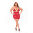 Pink Lipstick - Black Cherry 2Pc Skirt Costume Set PLS1236 CherryAffairs