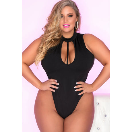 Pink Lipstick - Taking Risks Choker Bodysuit Costume PLS1369 CherryAffairs