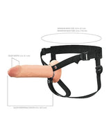 Pipedream - Fantasy X Tensions Elite Dual Density Silicone Hollow Strap On CherryAffairs