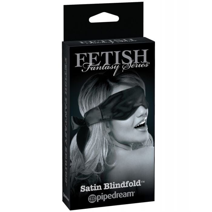 Pipedream - Fetish Fantasy Limited Edition Satin Blindfold (Black) PD2072 CherryAffairs