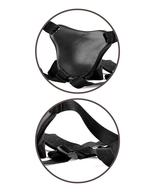 Pipedream - King Cock Elite Comfy Body Dock Strap On Harness (Black) PD2067 CherryAffairs
