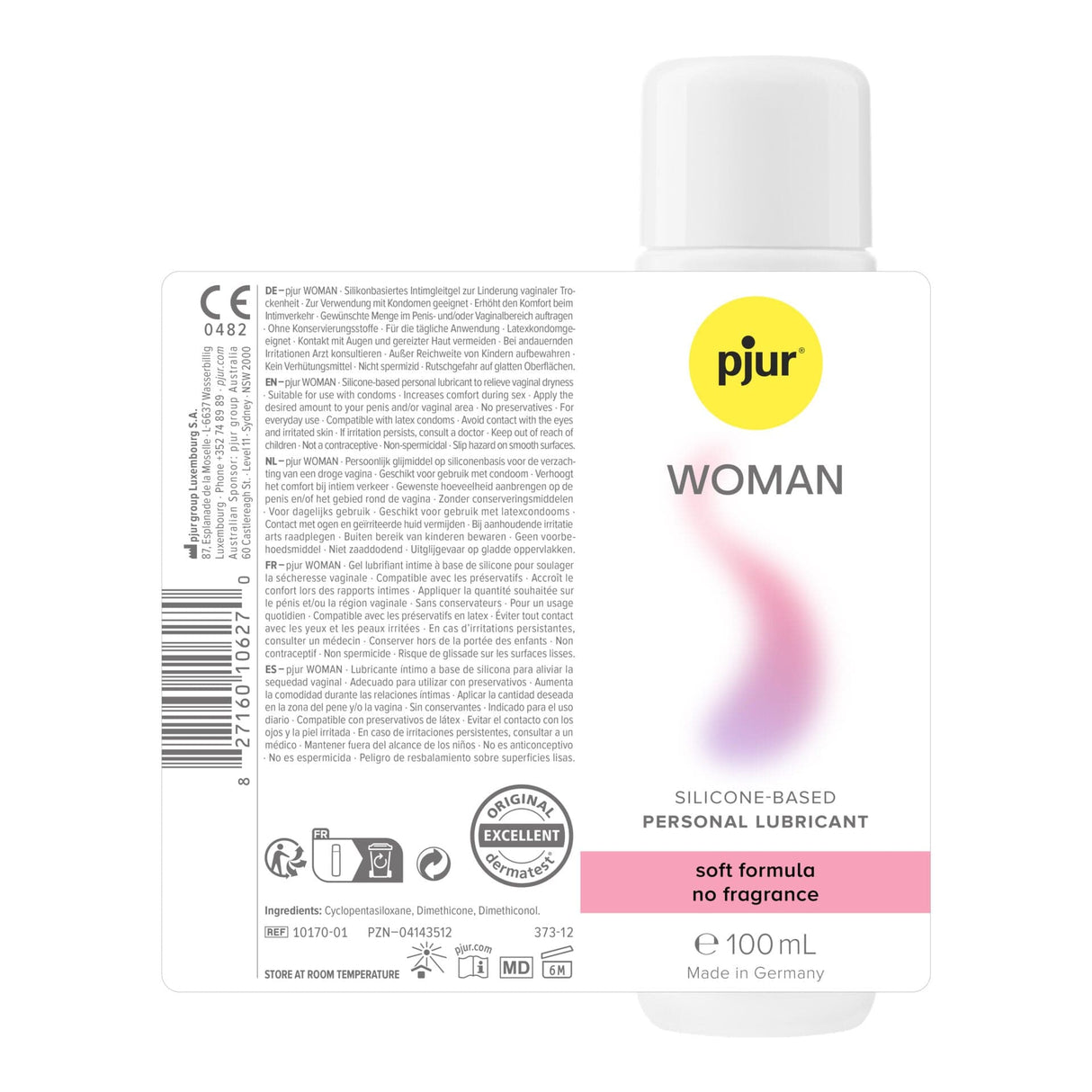 Pjur - Woman Bodyglide Silicone Based Personal Lubricant PJ1022 CherryAffairs