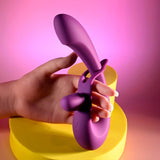 Playboy - Cha Cha Slide Adjustable Rechargeable Rabbit Vibrator (Purple) PLB1030 CherryAffairs