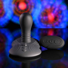 Playboy - Sittin’ and Spinnin’ Remote-Controlled Ride-On Vibrator (Black) PLB1031 CherryAffairs