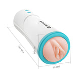 Pretty Love - Aby Automatic Thrusting Masturbator (White) PL1122 CherryAffairs