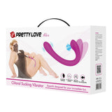 Pretty Love - Alex Vibrating Tapping Clitoral Massager (Pink) PL1151 CherryAffairs