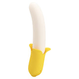 Pretty Love - Banana Geek Vibrating Thrusting Dildo Vibrator (Yellow) PL1148 CherryAffairs