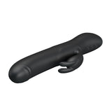 Pretty Love - Colin Vibrating Rotating Rabbit Vibrator (Black) PL1128 CherryAffairs