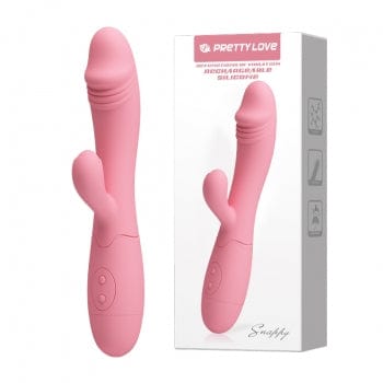 Pretty Love - Snappy Rabbit Vibrator (Pink) PL1136 CherryAffairs