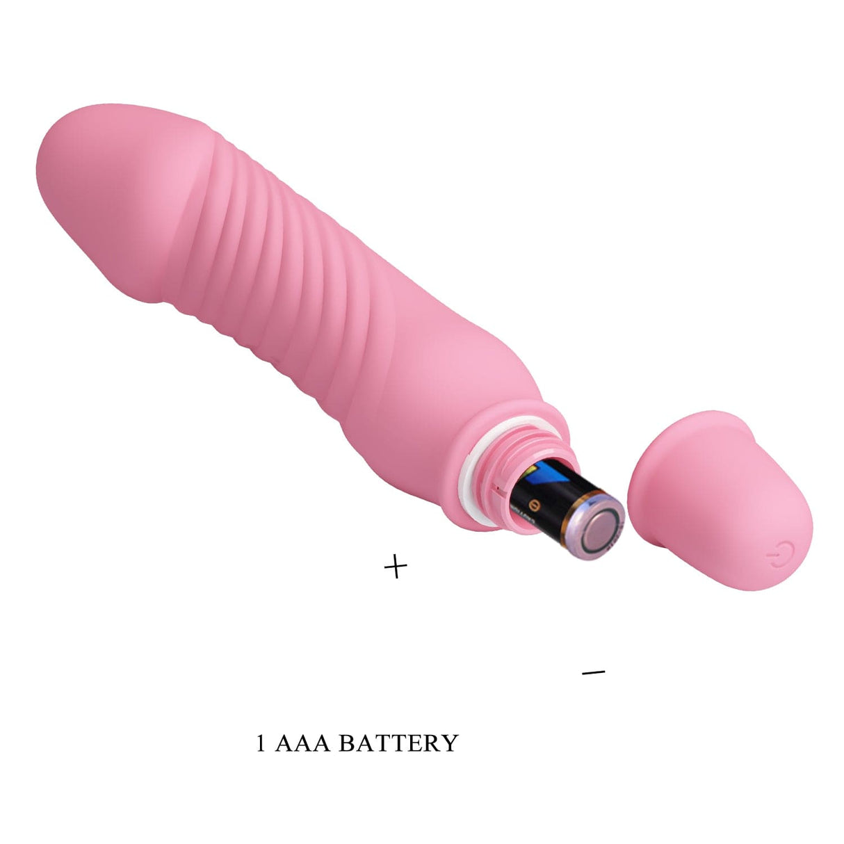 Pretty Love - Stev Vibrating Realistic Dildo (Pink) PL1127 CherryAffairs