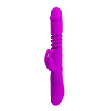 Pretty Love - Ward Rotating Thursting Rabbit Vibrator (Purple) PL1138 CherryAffairs