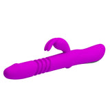 Pretty Love - Ward Rotating Thursting Rabbit Vibrator (Purple) PL1138 CherryAffairs