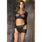 Rene Rofe - 2 Pieces Quarter Crochet Net Bodystocking Costume CherryAffairs