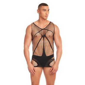Rene Rofe - Rainbow Party Automatic Long Tank (Black) CherryAffairs