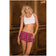 Rene Rofe - Reform School Velcro Mini Skirt Costume CherryAffairs